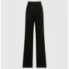 Reiss Joanne Wide-leg Mid-rise Stretch-woven Trousers