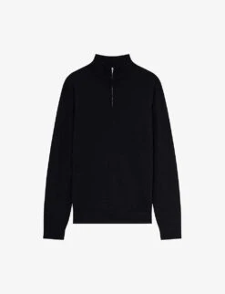 Reiss Blackhall Funnel-neck Merino-wool Jumper