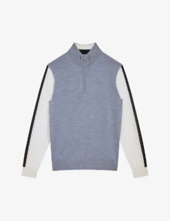 Reiss Leo Half-zip Wool Jumper