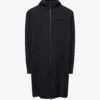 Reiss Sidahn Straight-fit Stretch-woven Hooded Coat