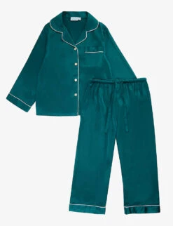 Relaxed-fit Satin Pyjama Set 2-11 Years
