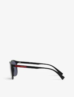 Prada Linea Rossa PS 01TS Square-frame Acetate Sunglasses -Selfridges Store R04076447 BLACK ALT03