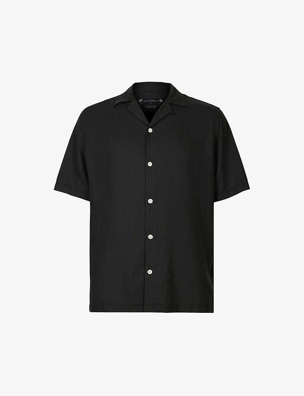 AllSaints Canal Relaxed-fit Recycled-viscose Shirt 1 AllSaints Canal Relaxed-fit Recycled-viscose Shirt
