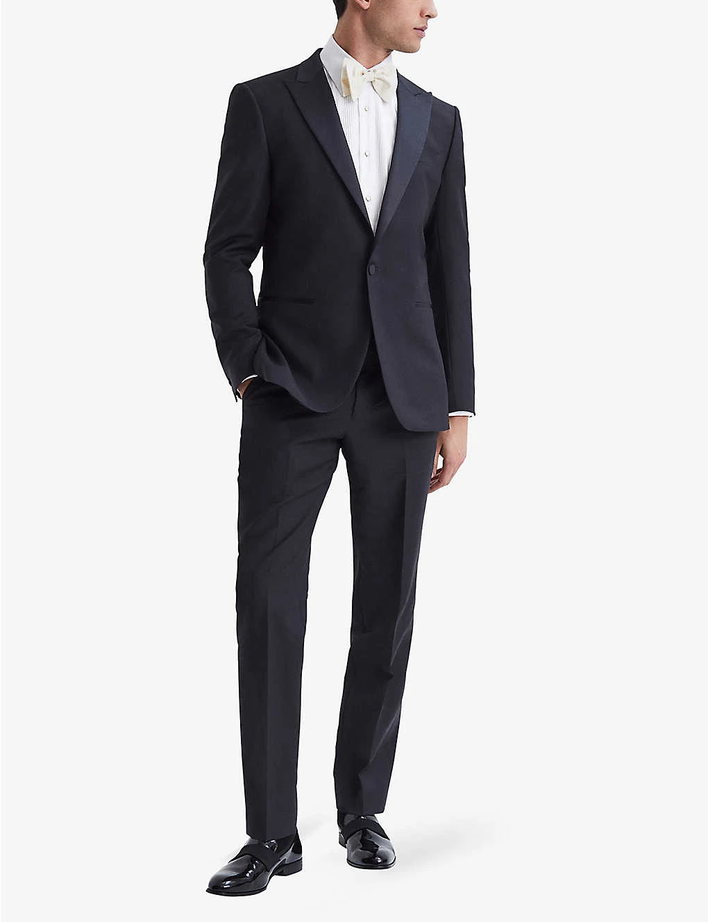 Reiss Poker Single-breasted Slim-fit Stretch-wool Blend Suit Jacket 2 Reiss Poker Single-breasted Slim-fit Stretch-wool Blend Suit Jacket - Image 2