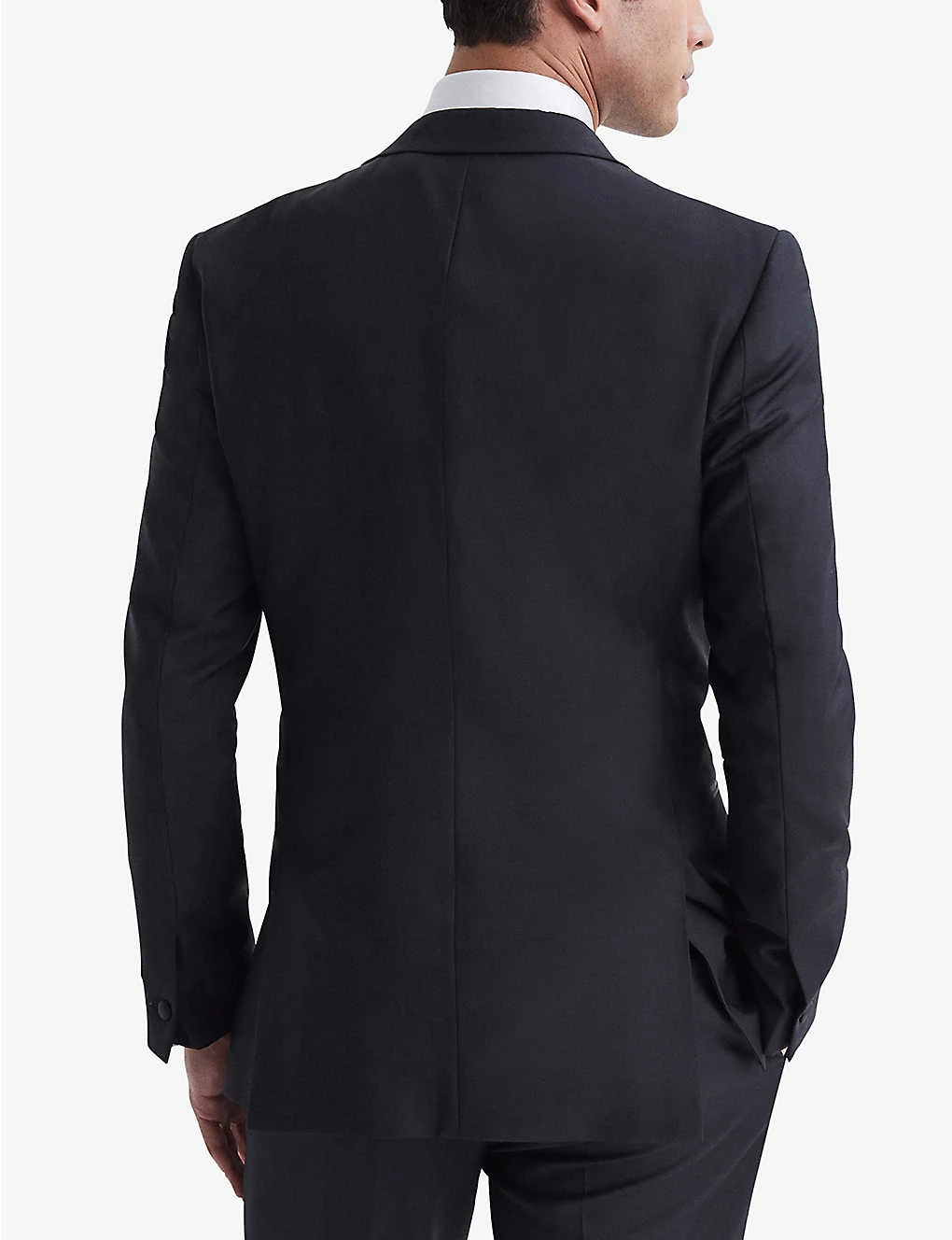 Reiss Poker Single-breasted Slim-fit Stretch-wool Blend Suit Jacket 4 Reiss Poker Single-breasted Slim-fit Stretch-wool Blend Suit Jacket - Image 4