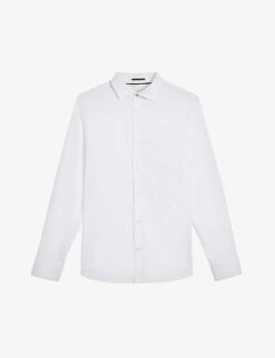Ted Baker Witree Slim-fit Stretch-cotton Shirt