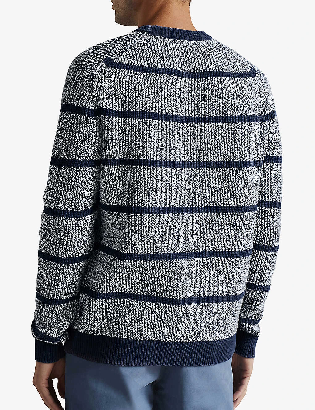 Ted Baker Angio Striped Cotton-blend Jumper 3 Ted Baker Angio Striped Cotton-blend Jumper - Image 3