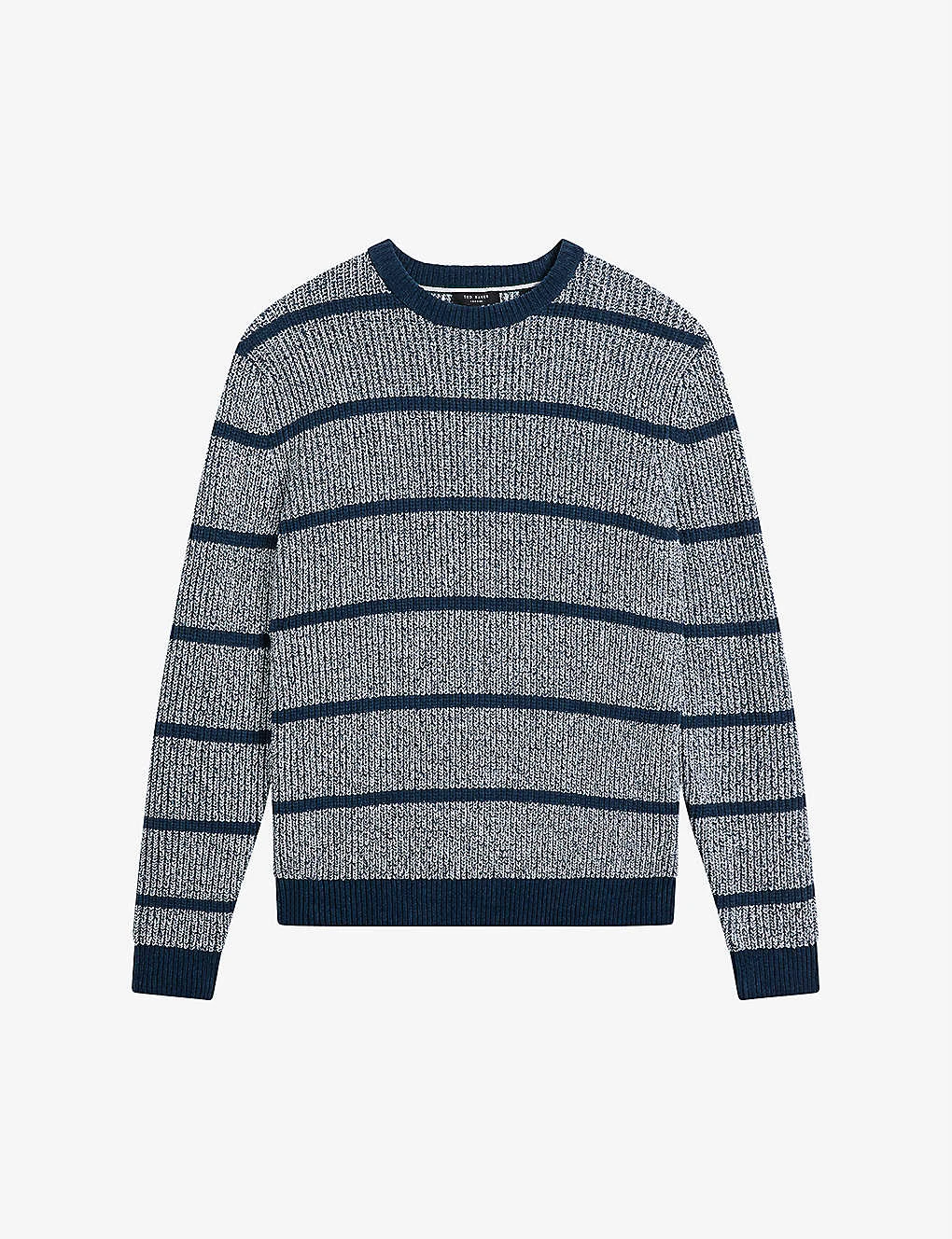 Ted Baker Angio Striped Cotton-blend Jumper 1 Ted Baker Angio Striped Cotton-blend Jumper
