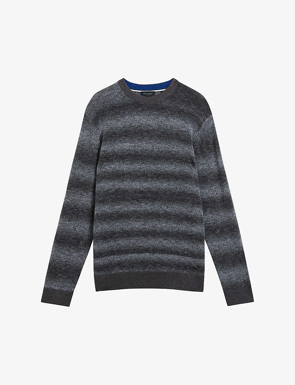 Ted Baker Abulti Striped Stretch-knit Jumper 1 Ted Baker Abulti Striped Stretch-knit Jumper
