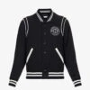 Connecticut Logo-embroidered Wool-blend Varsity Jacket