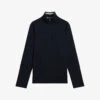 Ted Baker Morric Half-zip Stretch-woven Jumper