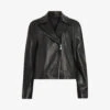 AllSaints Larna Slim-fit Leather Biker Jacket