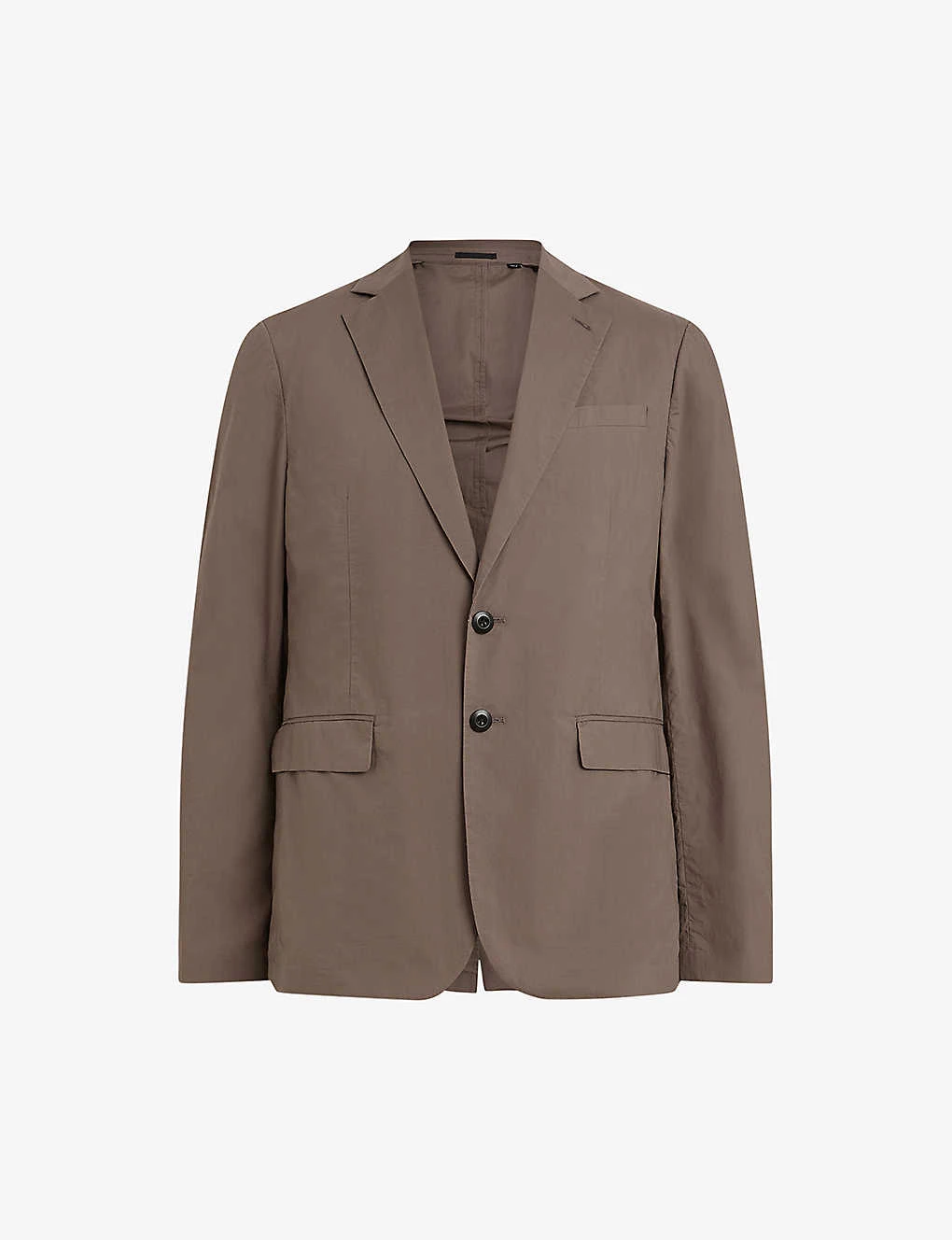 AllSaints Canta Single-breasted Regular-fit Cotton Blazer 1 AllSaints Canta Single-breasted Regular-fit Cotton Blazer