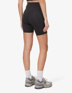 Lululemon Wunder Train High-rise Stretch-woven Shorts -Selfridges Store R04082323 BLACK ALT03