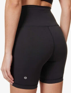 Lululemon Wunder Train High-rise Stretch-woven Shorts -Selfridges Store R04082323 BLACK ALT04