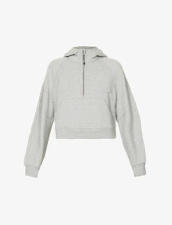Lululemon Scuba Brand-embroidered Cotton-blend Hoody