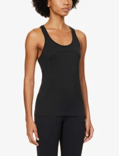 Lululemon Swiftly Tech Racer-back Stretch-woven Vest Top -Selfridges Store R04082431 BLACKBLACK ALT02