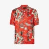 AllSaints Tagise Tiger-print Woven Shirt
