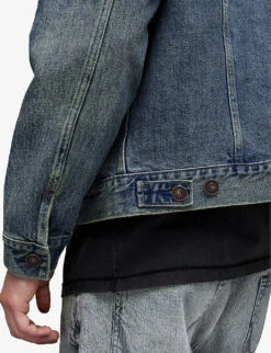 AllSaints Carrer Patch-pocket Denim Jacket -Selfridges Store R04086633 INDIGO ALT04