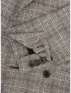 Reiss Alfredo Prince Of Wales-check Wool Blazer -Selfridges Store R04086942 BROWN ALT05