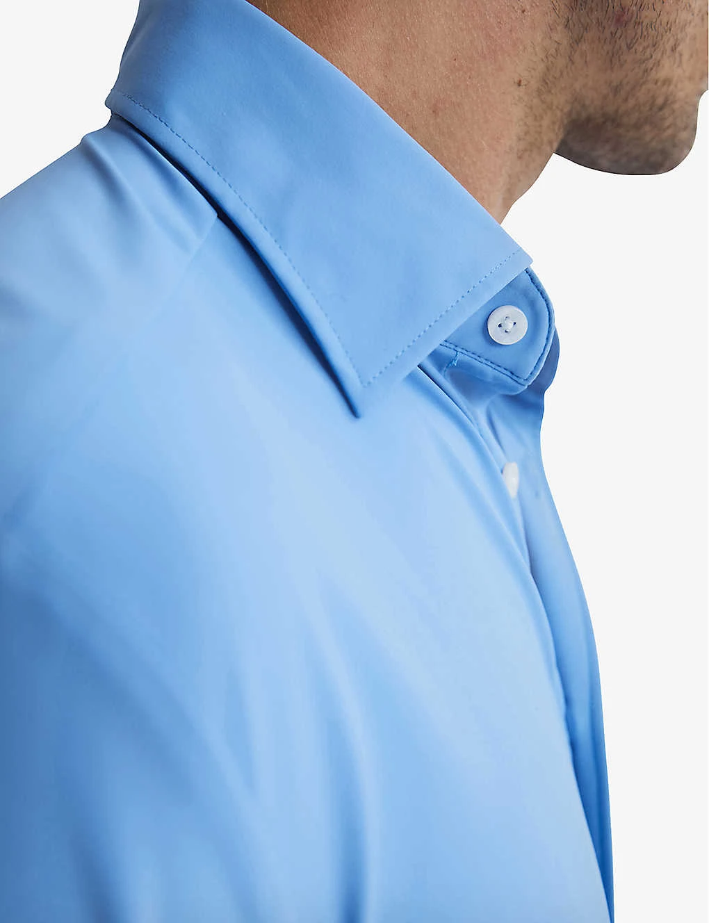 Reiss Voyager Slim-fit Stretch-woven Travel Shirt 5 Reiss Voyager Slim-fit Stretch-woven Travel Shirt - Image 5