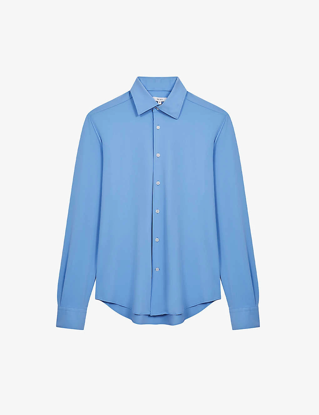 Reiss Voyager Slim-fit Stretch-woven Travel Shirt 1 Reiss Voyager Slim-fit Stretch-woven Travel Shirt