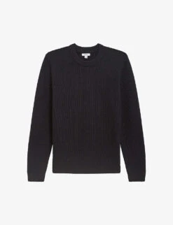 Reiss Cole Ribbed Knitted Jumper