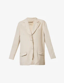 Acne Studios Single-breasted Notched-lapel Woven Blazer