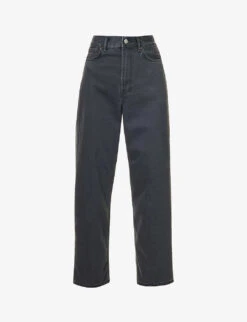 New Release 13 Acne Studios 1993 Faded-wash Straight Mid-rise Jeans