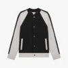 Reiss Giles Colourblock Stretch-woven Varsity Jacket
