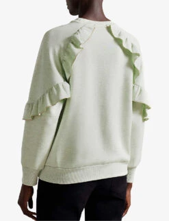 Ted Baker Stretch-woven Sweatshirt -Selfridges Store R04093049 LTGREEN ALT03