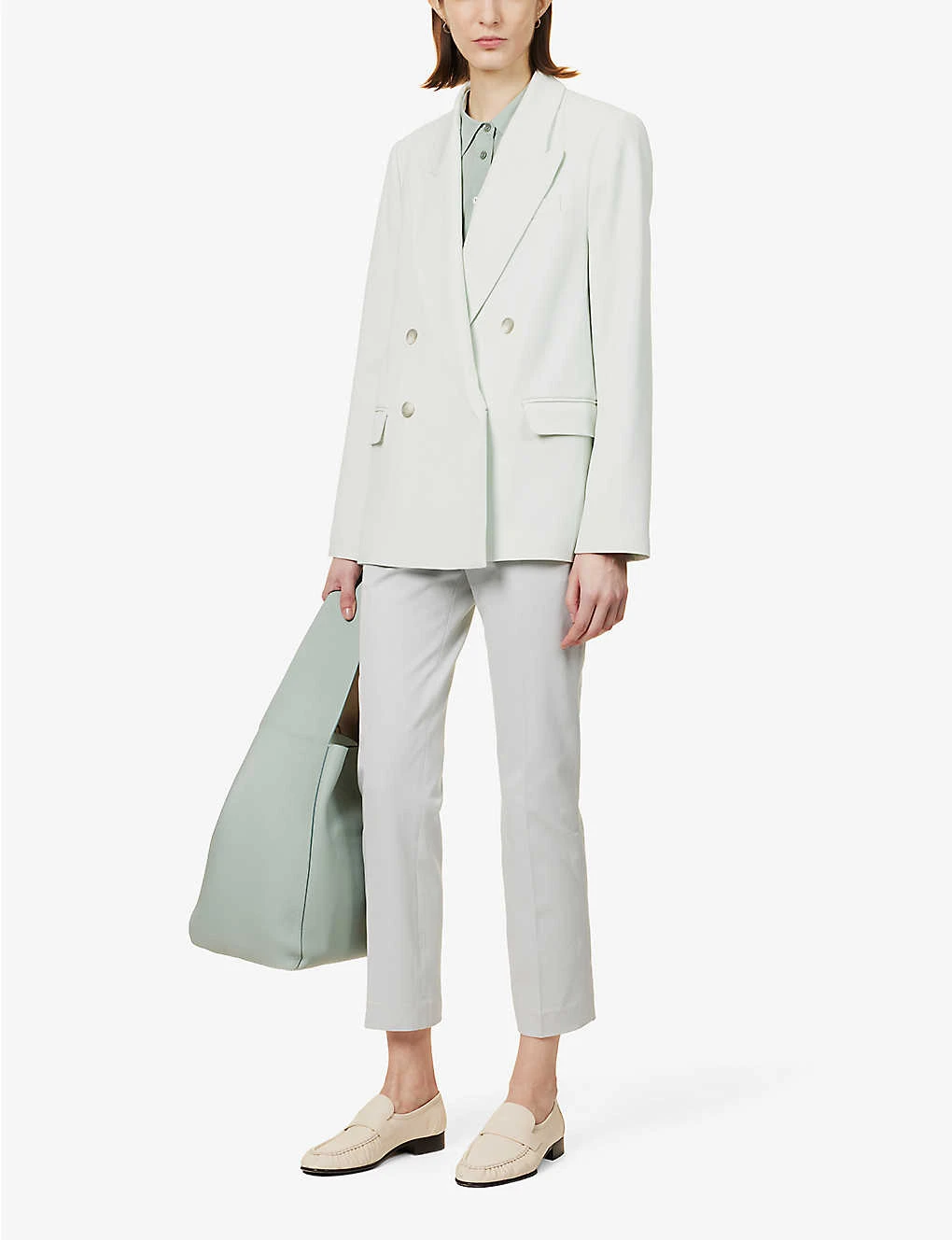 Joseph Jaden Double-breasted Stretch-woven Blazer 2 Joseph Jaden Double-breasted Stretch-woven Blazer - Image 2