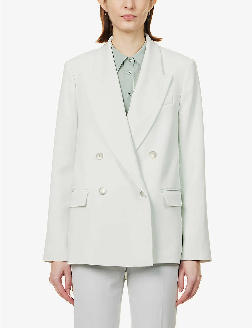 Joseph Jaden Double-breasted Stretch-woven Blazer 3 Joseph Jaden Double-breasted Stretch-woven Blazer - Image 3