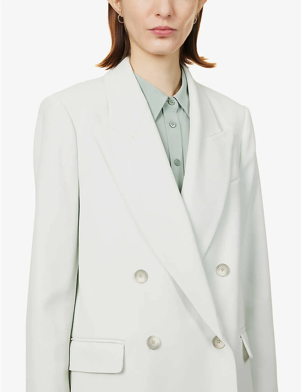 Joseph Jaden Double-breasted Stretch-woven Blazer 5 Joseph Jaden Double-breasted Stretch-woven Blazer - Image 5