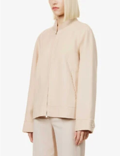 Joseph Beaumont Relaxed-fit Wool-silk Blend Jacket 7 Joseph Beaumont Relaxed-fit Wool-silk Blend Jacket -Selfridges Store R04095301 MAPLEWOOD ALT02