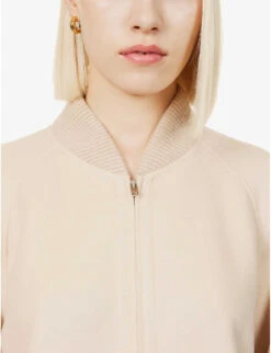 Joseph Beaumont Relaxed-fit Wool-silk Blend Jacket 9 Joseph Beaumont Relaxed-fit Wool-silk Blend Jacket -Selfridges Store R04095301 MAPLEWOOD ALT04