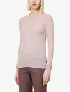Joseph Regular-fit Fine Cashmere-knit Top -Selfridges Store R04095380 SWEETPEA ALT02