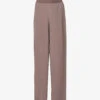 Joseph Hulin Wide-leg Mid-rise Silk Trousers