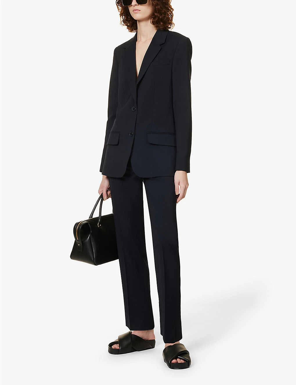 Joseph Coleman Straight-leg Cropped Stretch-wool Trousers 2 Joseph Coleman Straight-leg Cropped Stretch-wool Trousers - Image 2