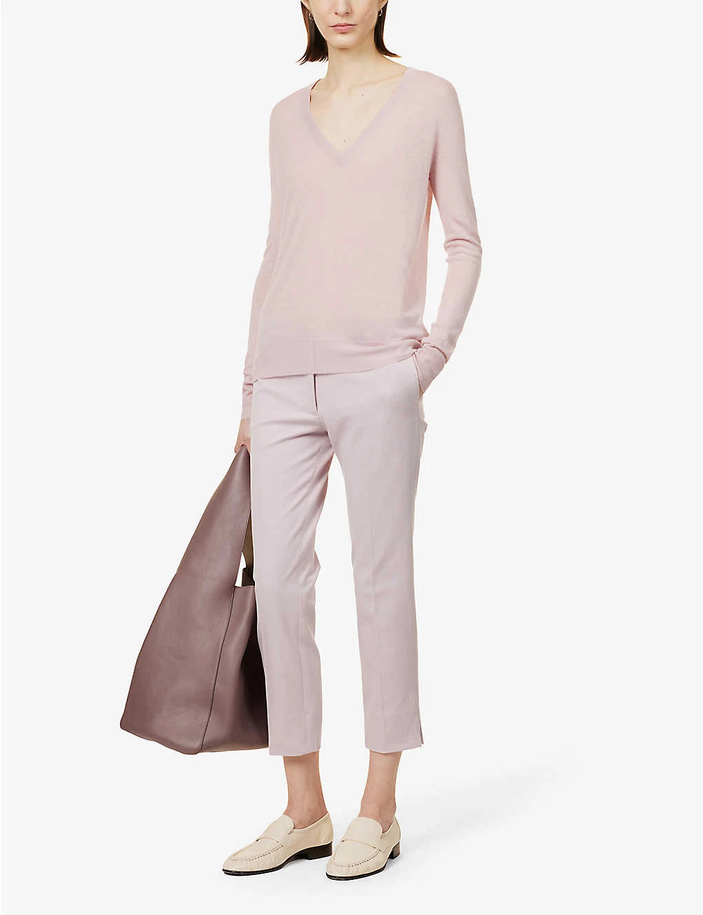 Joseph Bing Straight-leg Cropped Woven Trousers 2 Joseph Bing Straight-leg Cropped Woven Trousers - Image 2