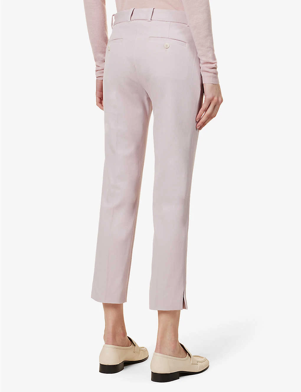 Joseph Bing Straight-leg Cropped Woven Trousers 4 Joseph Bing Straight-leg Cropped Woven Trousers - Image 4