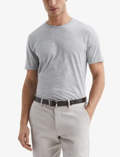 Reiss Bless Crewneck Cotton-jersey T-shirt Pack Of Three -Selfridges Store R04095933 MULTI ALT02