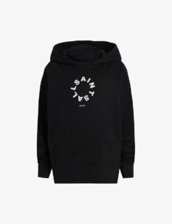 AllSaints Etienne Tierra Oversized Organic Cotton And Recycled-polyester-blend Hoody