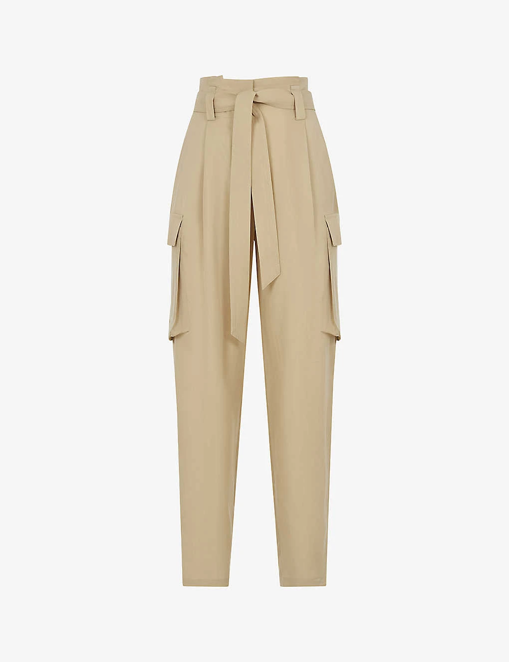Reiss Joanie High-rise Leg-pocket Woven Cargo Trousers 1 Reiss Joanie High-rise Leg-pocket Woven Cargo Trousers