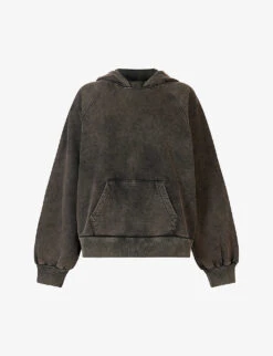 AllSaints Cygni Cut-out Organic-cotton Hoody