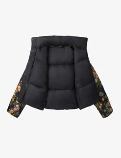 Canada Goose X Reformation Lorita Floral-pattern Shell-down Puffer Jacket 5 Canada Goose X Reformation Lorita Floral-pattern Shell-down Puffer Jacket -Selfridges Store R04103440 SICILIABLACK ALT02