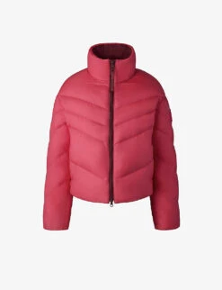 Canada Goose X Reformation Mila Chevron Shell-down Puffer Jacket