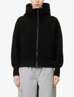 Canada Goose Chilliwack Recycled Wool-blend Bomber Jacket 7 Canada Goose Chilliwack Recycled Wool-blend Bomber Jacket -Selfridges Store R04107956 BLACK ALT02