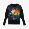 Ted Baker Zarha Art-print Woven Jumper