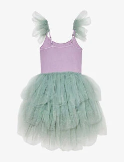 Disney X Tutu Du Monde Jewel Of The Sea Sequin-embellished Tulle Dress 4-11 Years -Selfridges Store R04110807 LILACDREAM ALT02